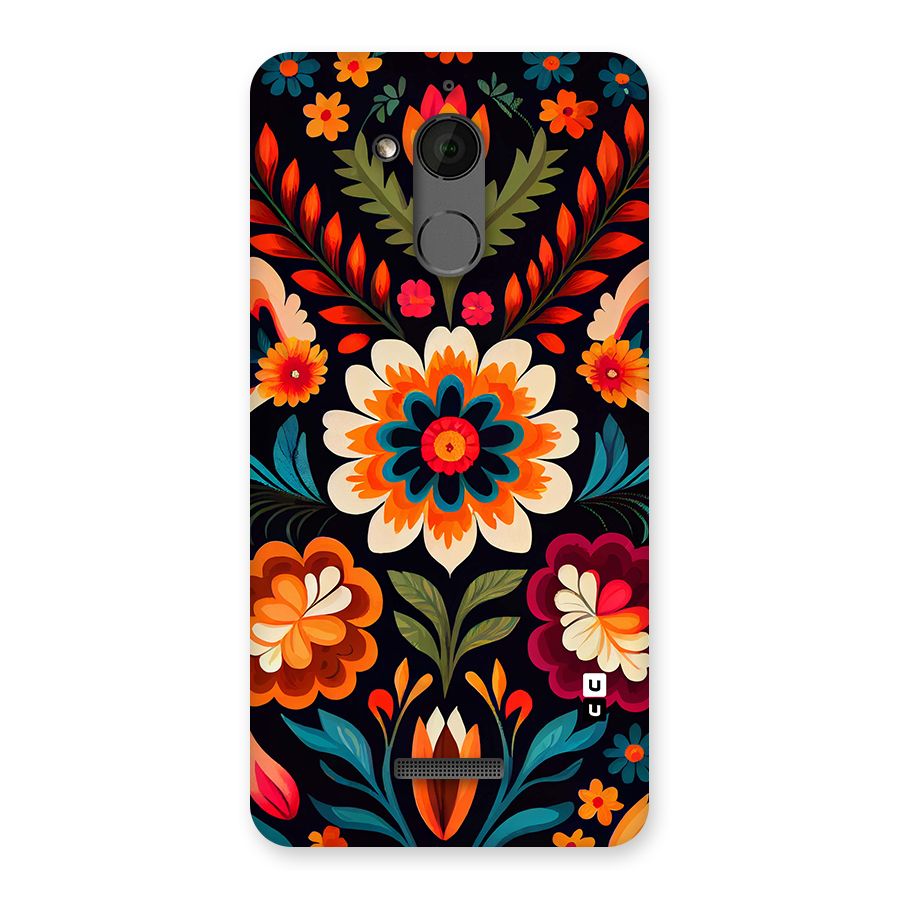 Colorful Mexican Floral Pattern Back Case for Coolpad Note 5