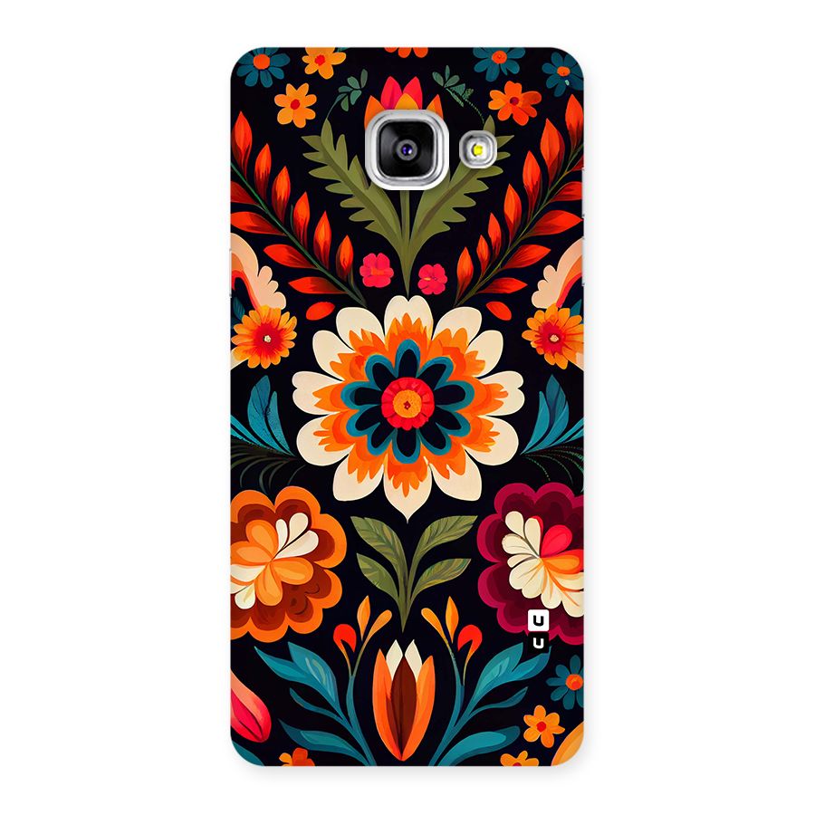 Colorful Mexican Floral Pattern Back Case for Galaxy A5 (2016)