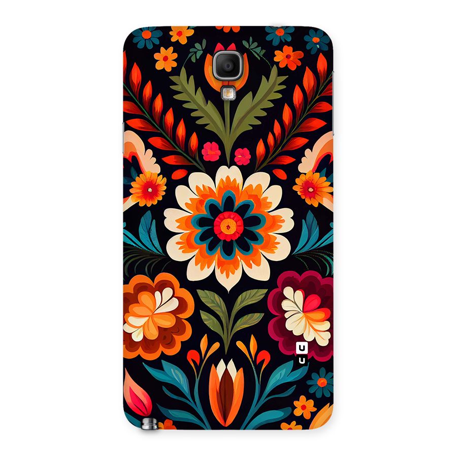 Colorful Mexican Floral Pattern Back Case for Galaxy Note 3 Neo