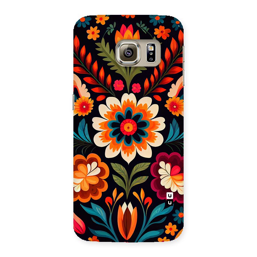 Colorful Mexican Floral Pattern Back Case for Galaxy S6 Edge Plus