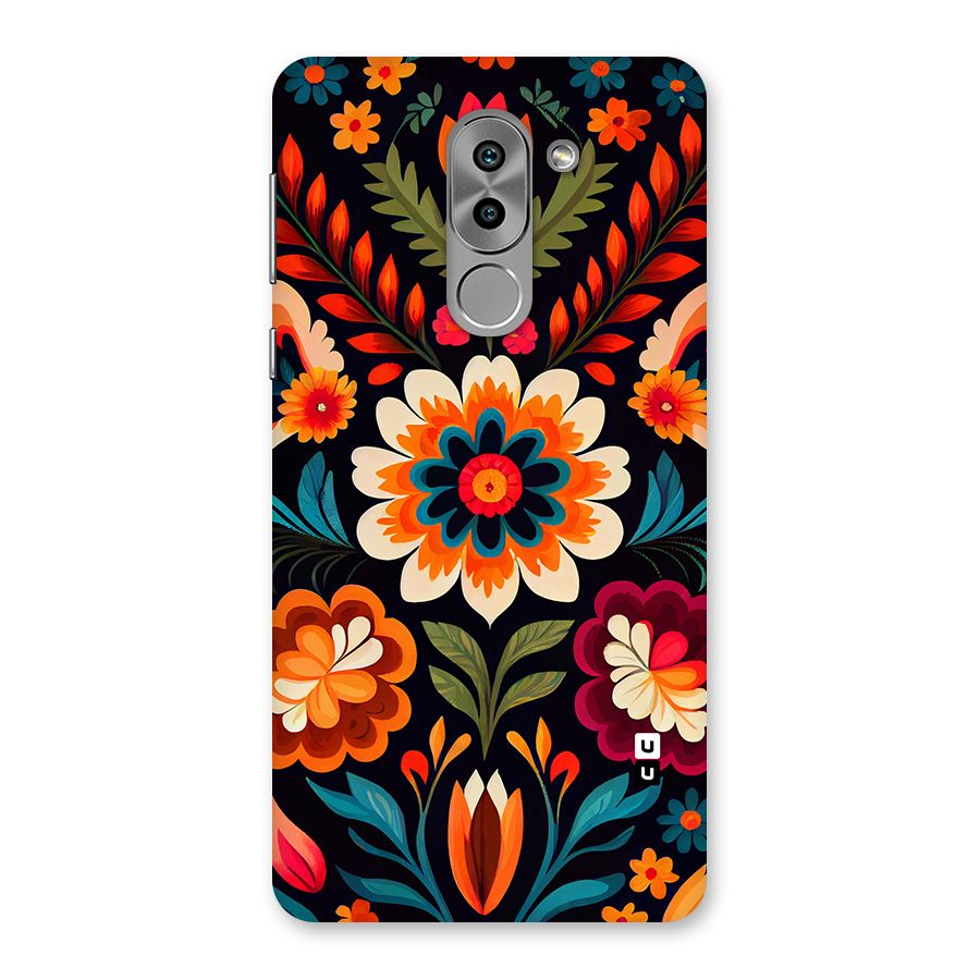 Colorful Mexican Floral Pattern Back Case for Honor 6X