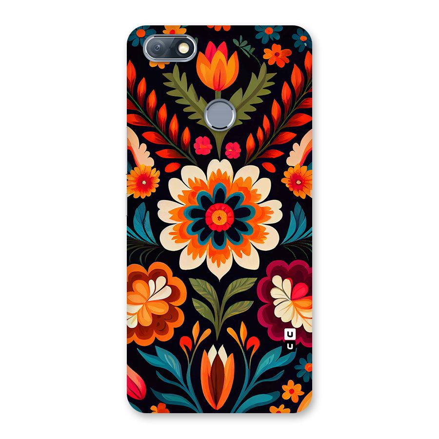 Colorful Mexican Floral Pattern Back Case for Infinix Note 5