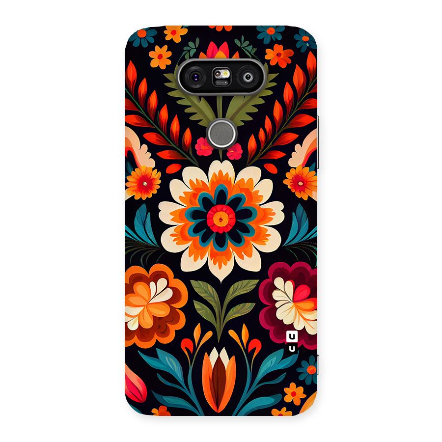 Colorful Mexican Floral Pattern Back Case for LG G5