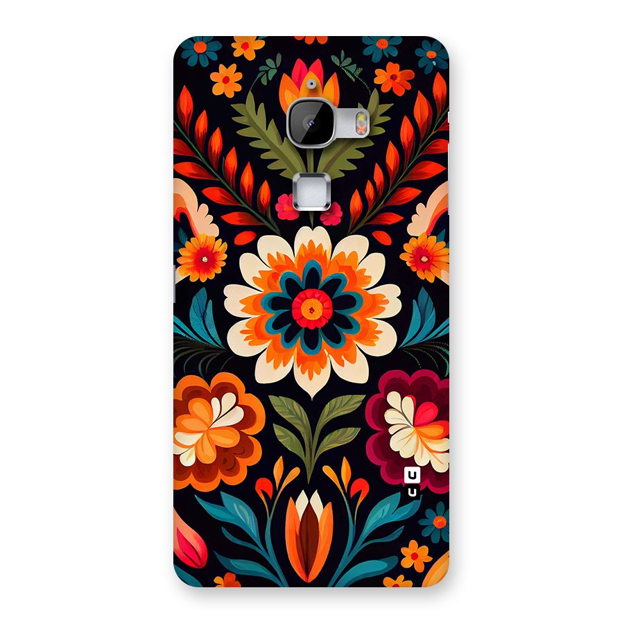 Colorful Mexican Floral Pattern Back Case for LeTV Le Max