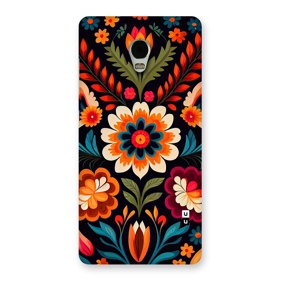 Colorful Mexican Floral Pattern Back Case for Lenovo Vibe P1