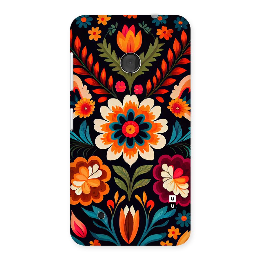 Colorful Mexican Floral Pattern Back Case for Lumia 530
