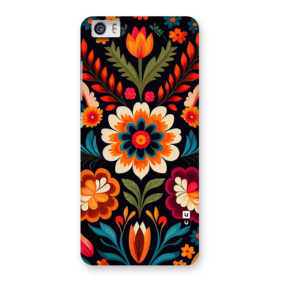 Colorful Mexican Floral Pattern Back Case for Redmi Mi 5