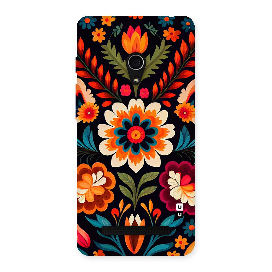 Colorful Mexican Floral Pattern Back Case for Zenfone 5