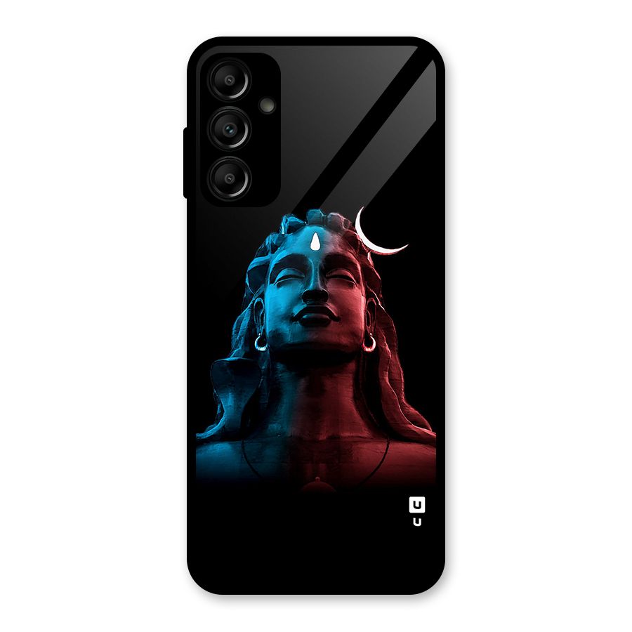 Colorful Shiva Glass Back Case for Galaxy A14 5G