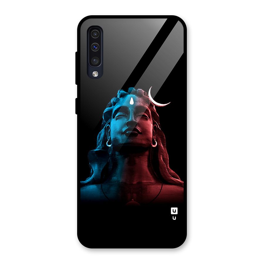 Colorful Shiva Glass Back Case for Galaxy A30s