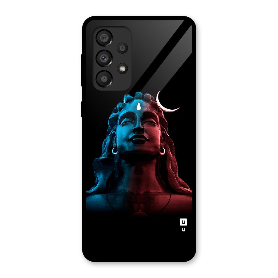 Colorful Shiva Glass Back Case for Galaxy A33 5G