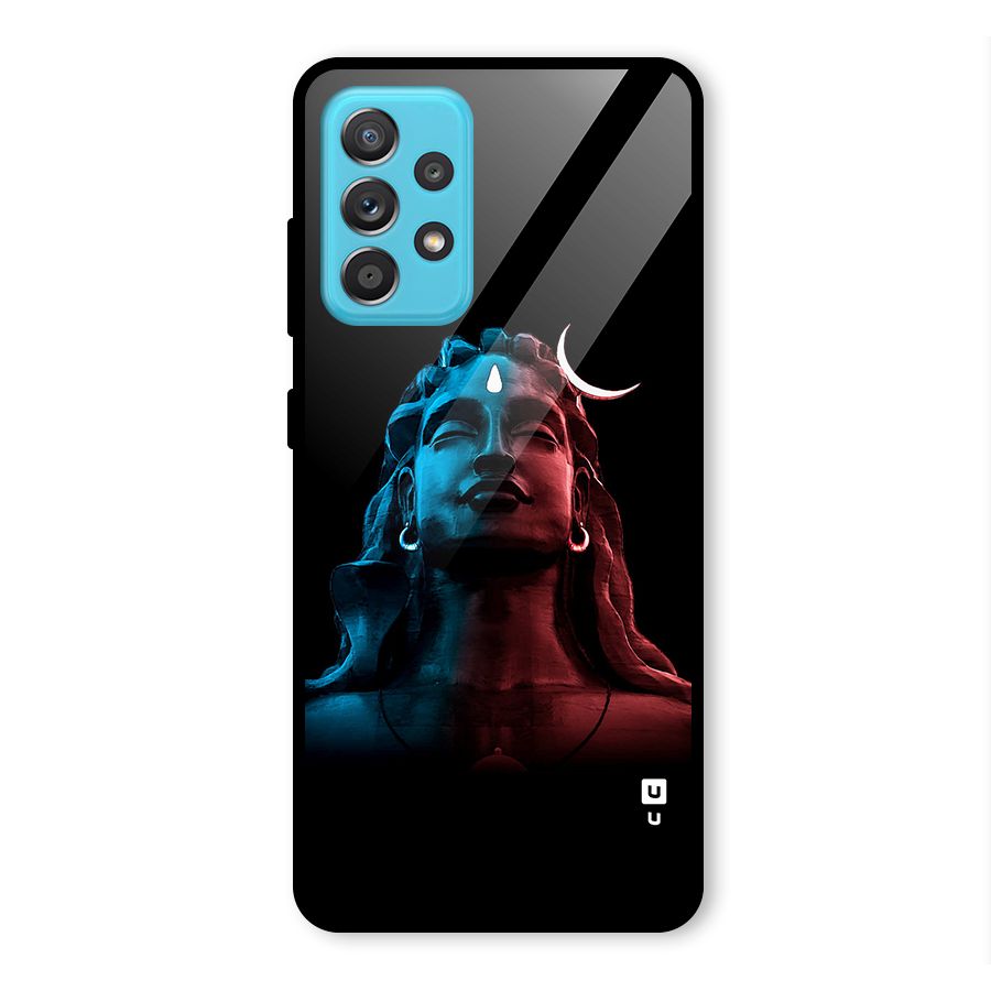 Colorful Shiva Glass Back Case for Galaxy A52s 5G
