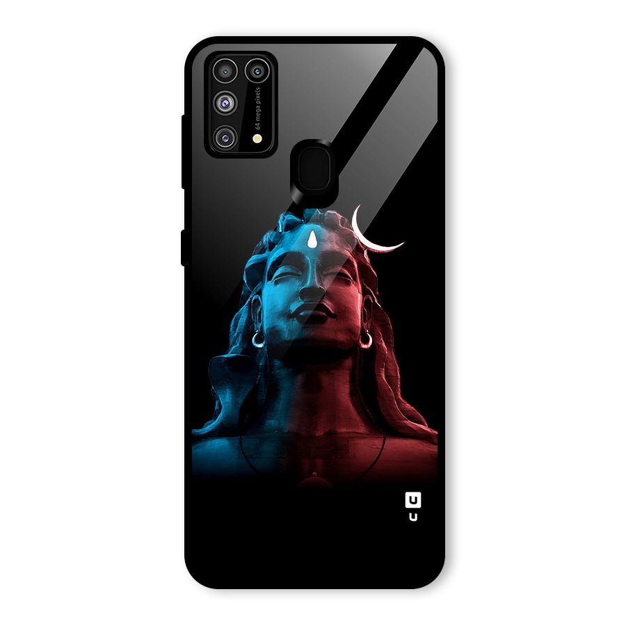 Colorful Shiva Glass Back Case for Galaxy M31