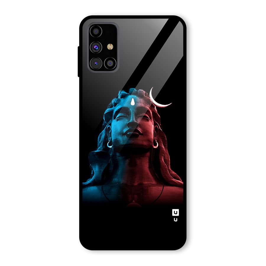 Colorful Shiva Glass Back Case for Galaxy M31s