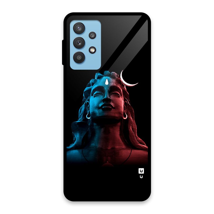 Colorful Shiva Glass Back Case for Galaxy M32 5G