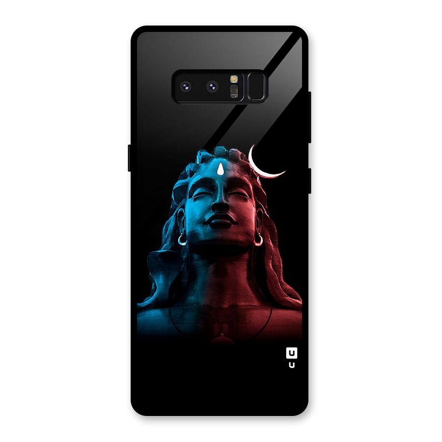 Colorful Shiva Glass Back Case for Galaxy Note 8