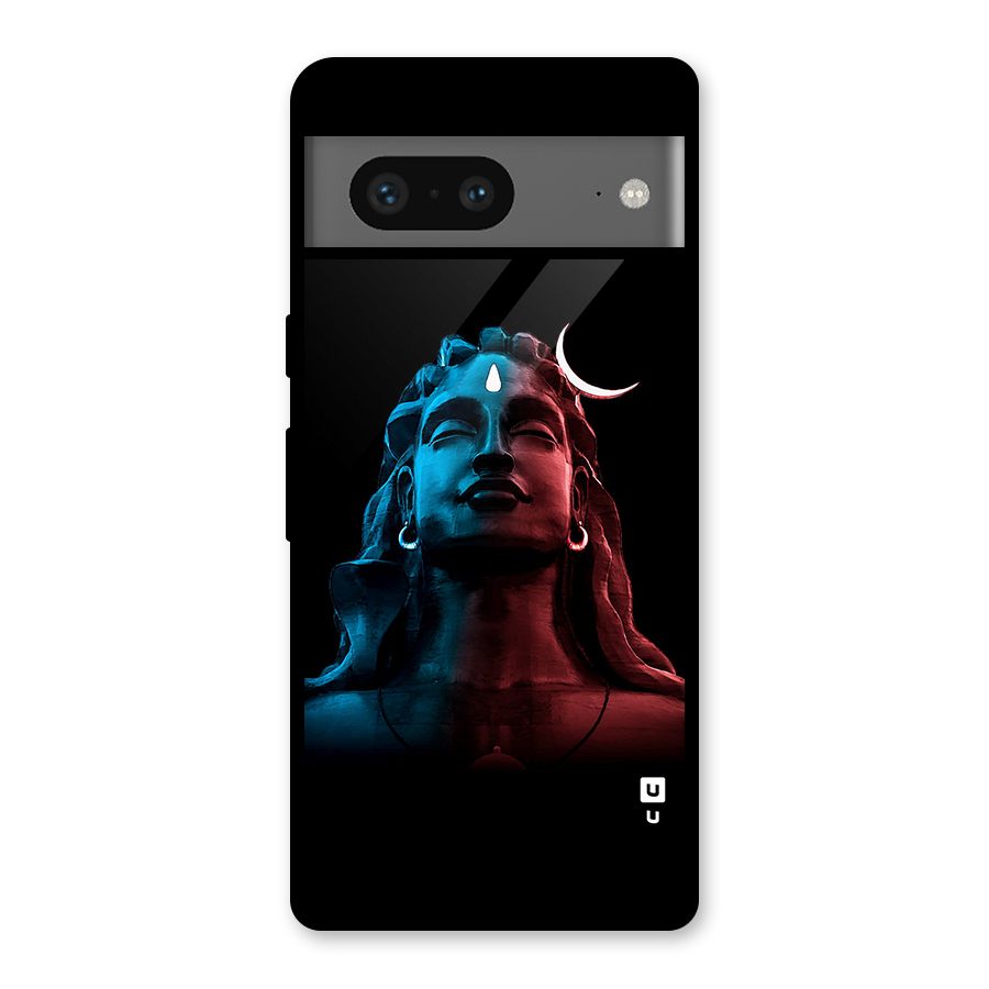 Colorful Shiva Glass Back Case for Google Pixel 7