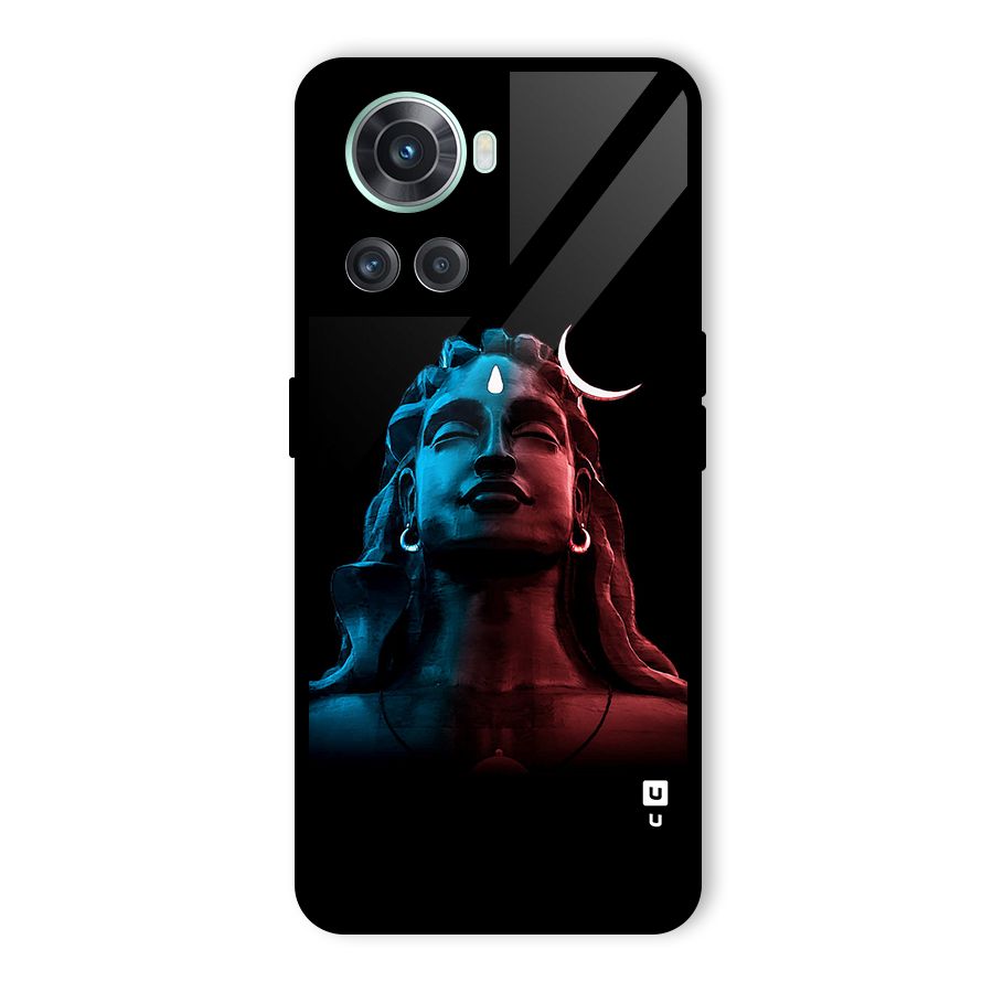 Colorful Shiva Glass Back Case for OnePlus 10R