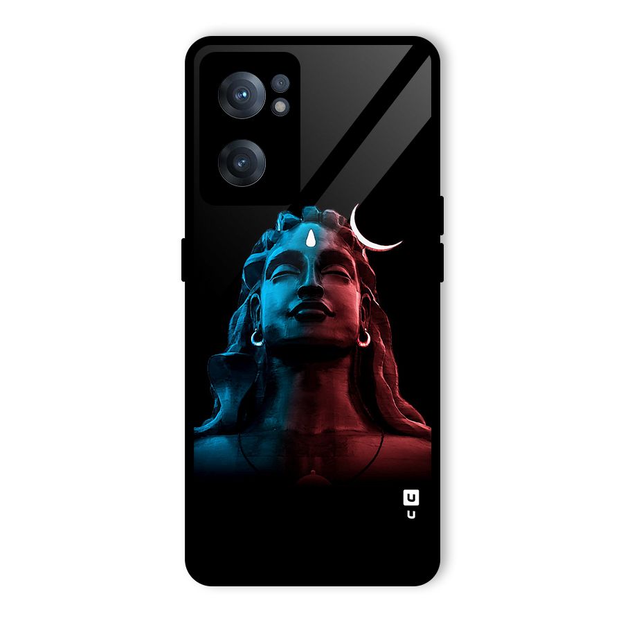 Colorful Shiva Glass Back Case for OnePlus Nord CE 2 5G