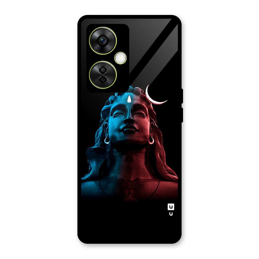 Colorful Shiva Glass Back Case for OnePlus Nord CE 3 Lite