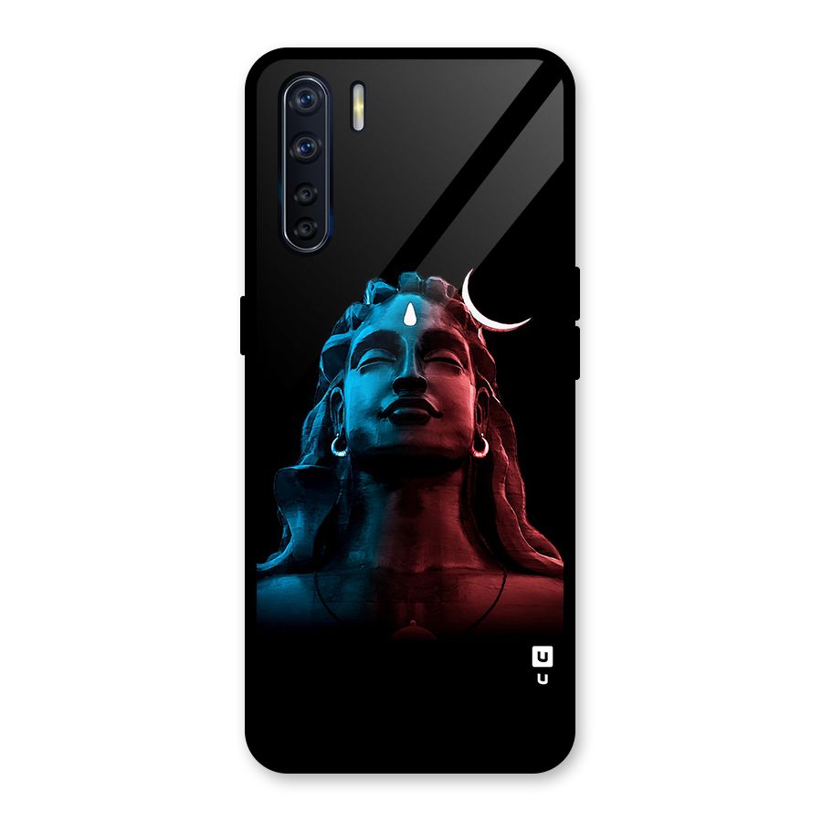 Colorful Shiva Glass Back Case for Oppo F15