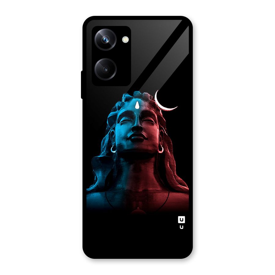 Colorful Shiva Glass Back Case for Realme 10 Pro