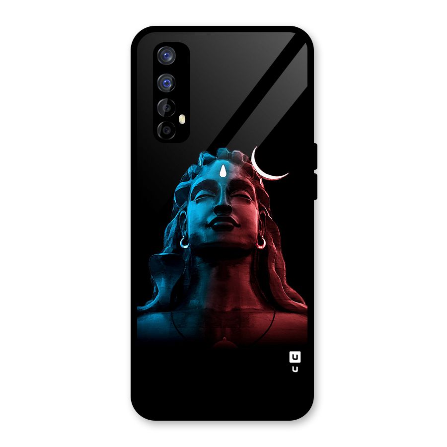 Colorful Shiva Glass Back Case for Realme 7