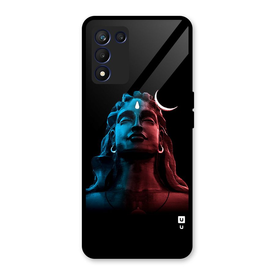 Colorful Shiva Glass Back Case for Realme 9 5G Speed