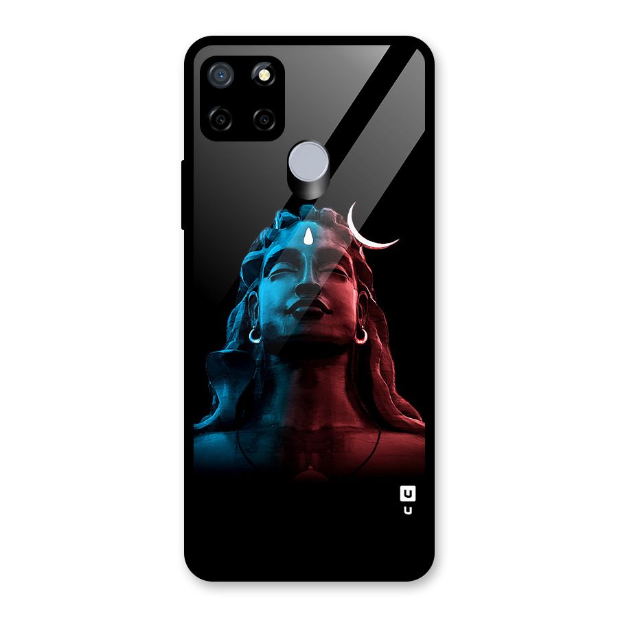 Colorful Shiva Glass Back Case for Realme C12