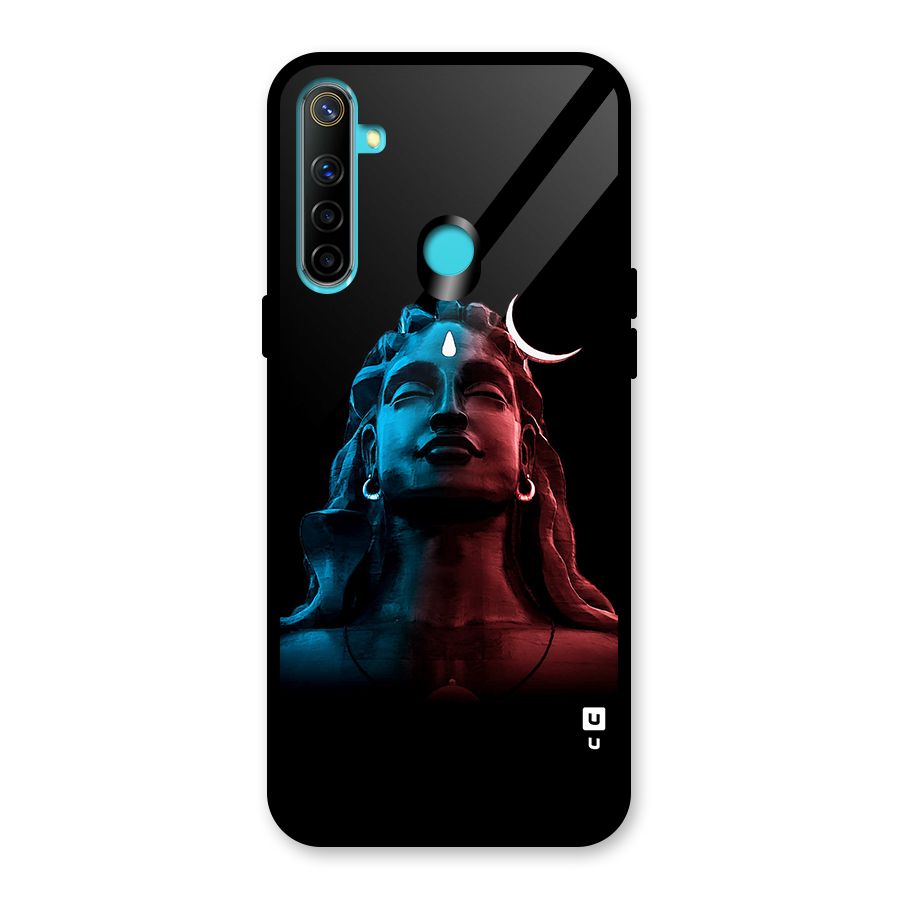 Colorful Shiva Glass Back Case for Realme Narzo 10