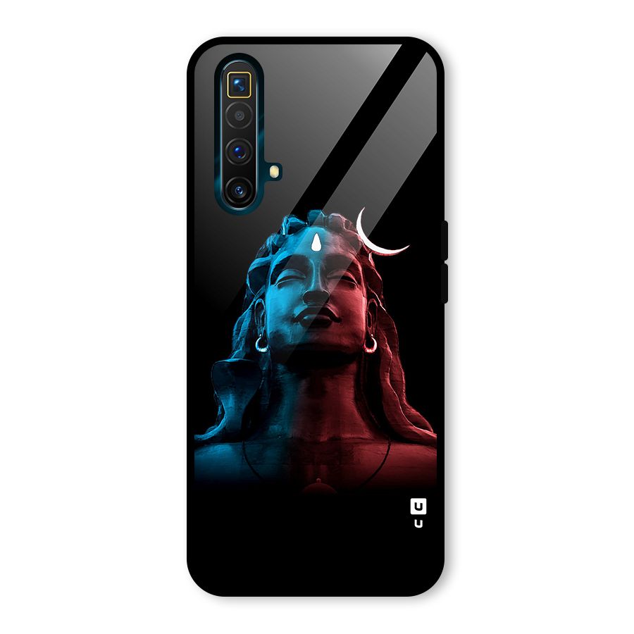 Colorful Shiva Glass Back Case for Realme X3