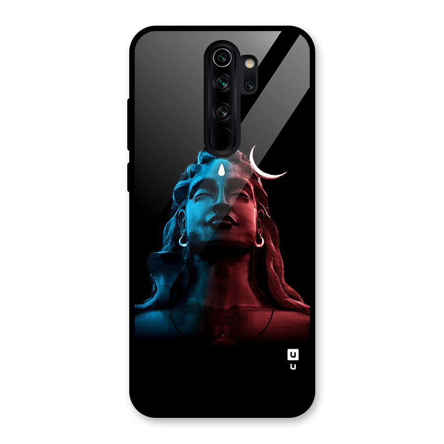 Colorful Shiva Glass Back Case for Redmi Note 8 Pro