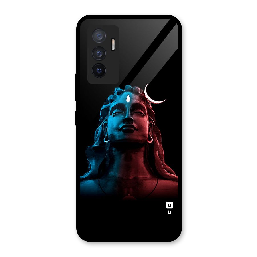 Colorful Shiva Glass Back Case for Vivo V23e