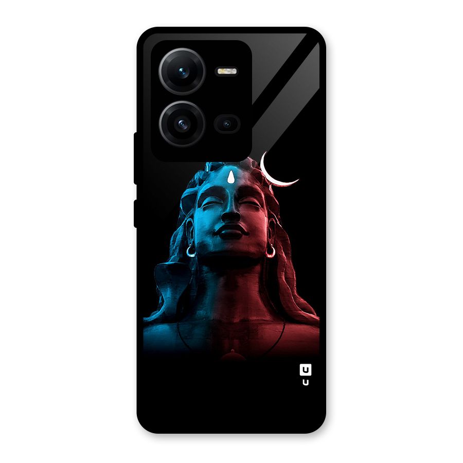 Colorful Shiva Glass Back Case for Vivo V25