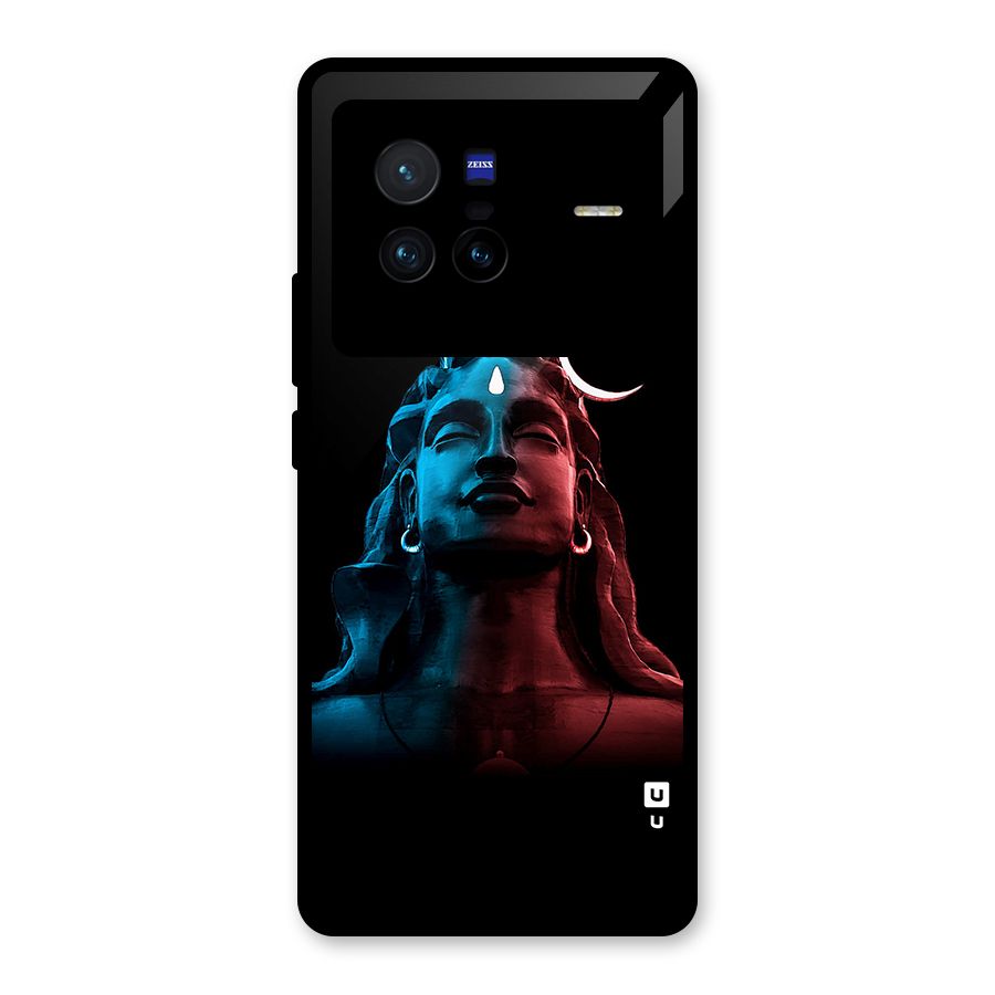 Colorful Shiva Glass Back Case for Vivo X80