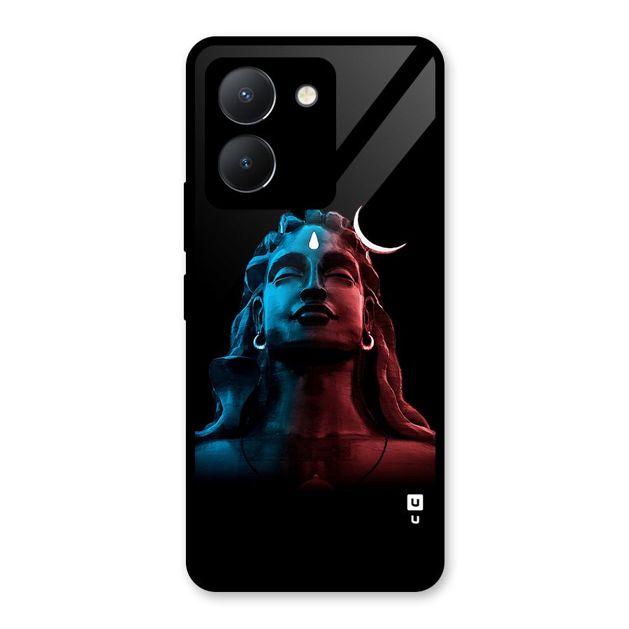 Colorful Shiva Glass Back Case for Vivo Y36