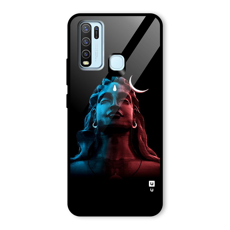 Colorful Shiva Glass Back Case for Vivo Y50