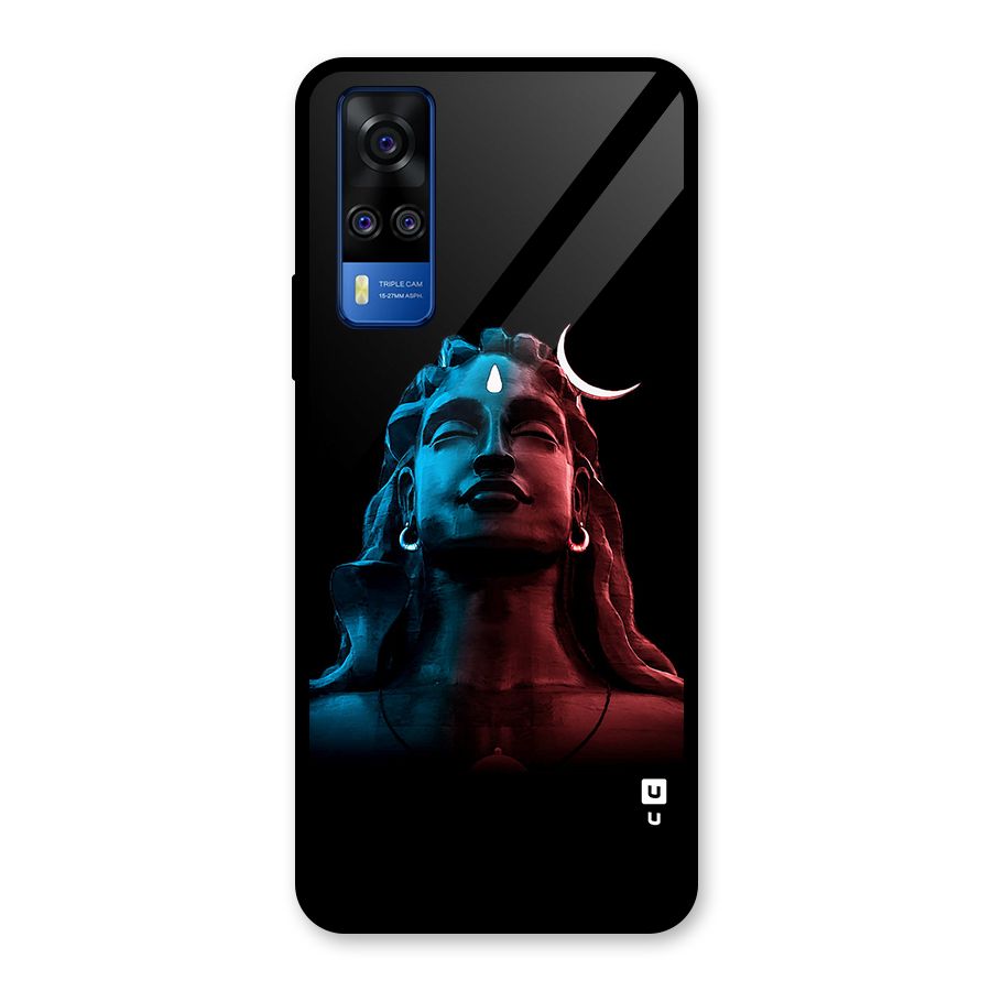 Colorful Shiva Glass Back Case for Vivo Y51A