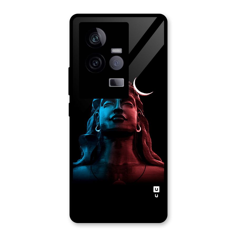 Colorful Shiva Glass Back Case for Vivo iQOO 11 5G