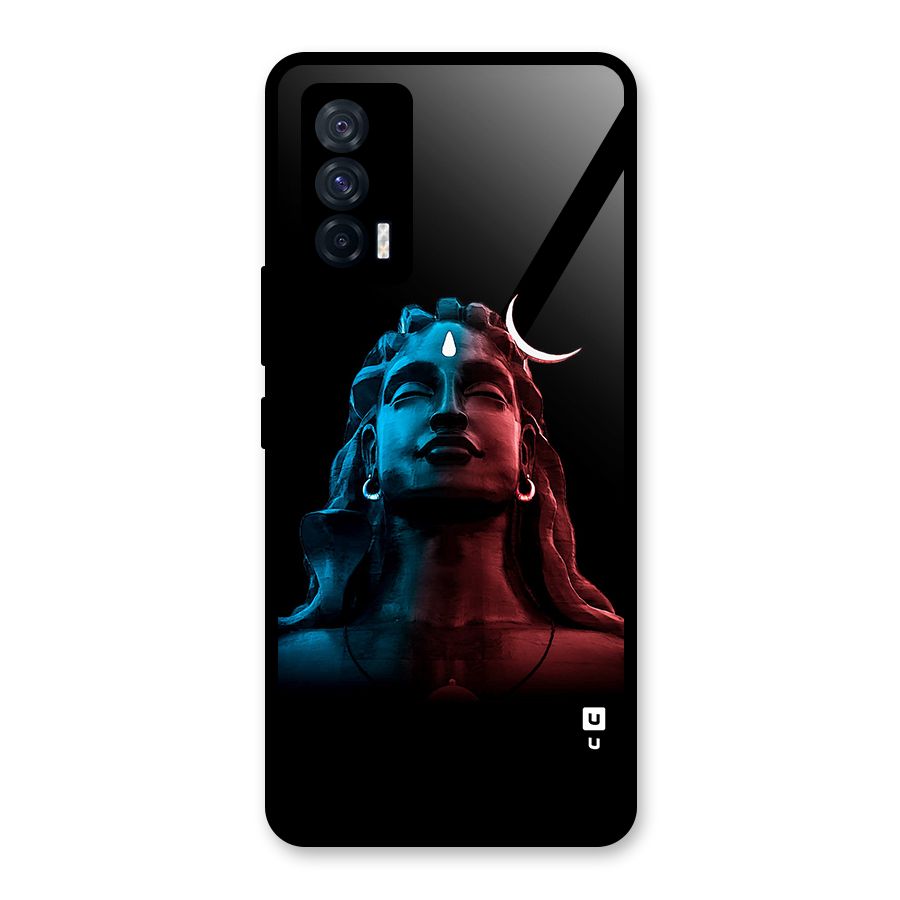 Colorful Shiva Glass Back Case for Vivo iQOO 7 5G
