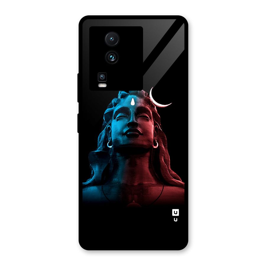 Colorful Shiva Glass Back Case for Vivo iQOO Neo 7 Pro