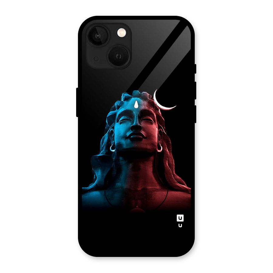 Colorful Shiva Glass Back Case for iPhone 13