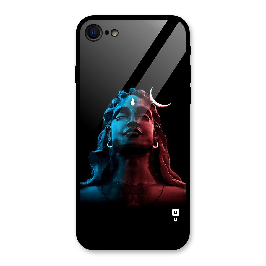 Colorful Shiva Glass Back Case for iPhone SE 2020