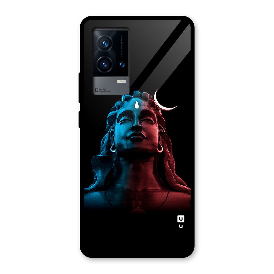 Colorful Shiva Glass Back Case for iQOO 9 5G