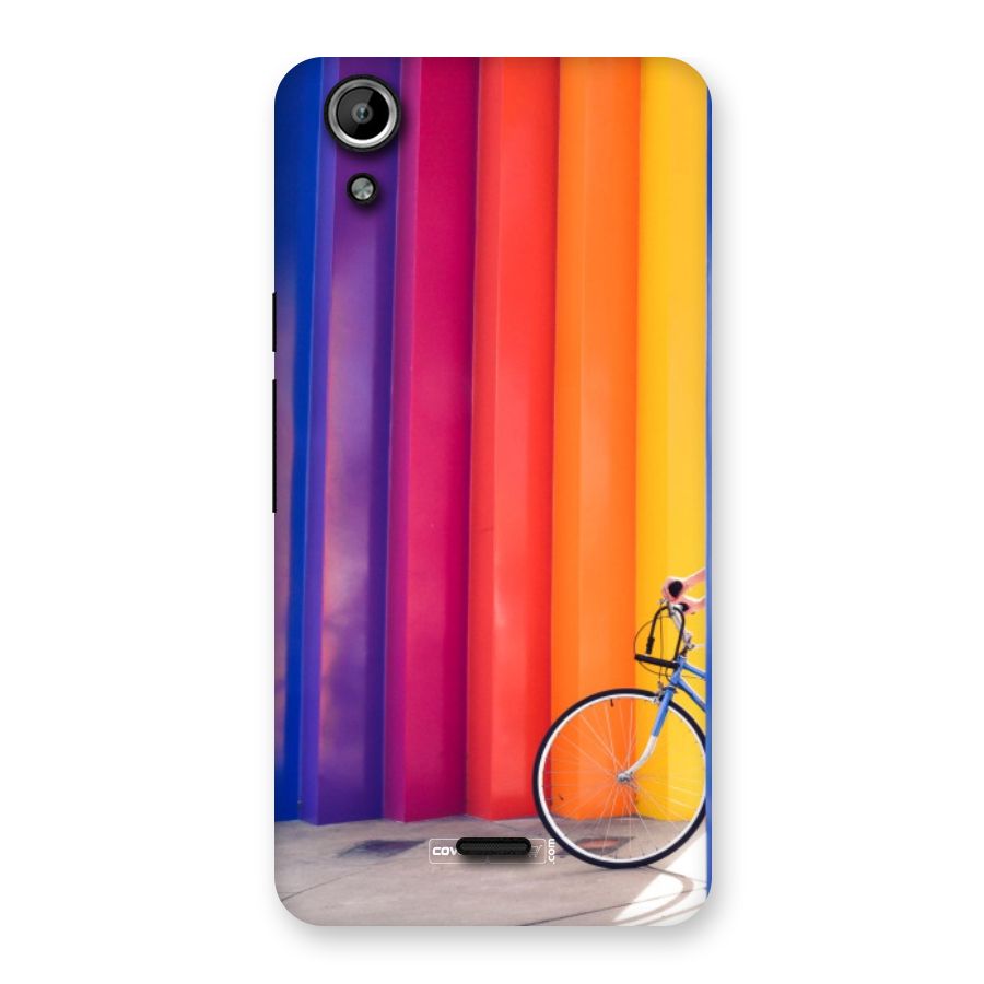 Colorful Walls Back Case for Micromax Canvas Selfie Lens Q345