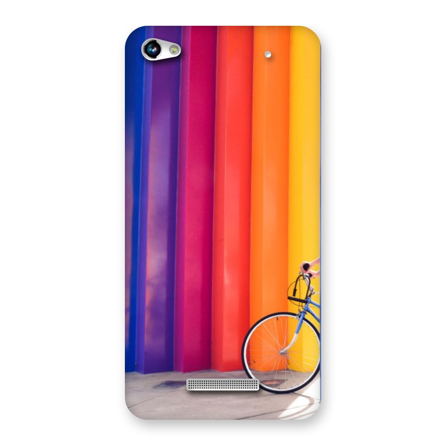Colorful Walls Back Case for Micromax Hue 2
