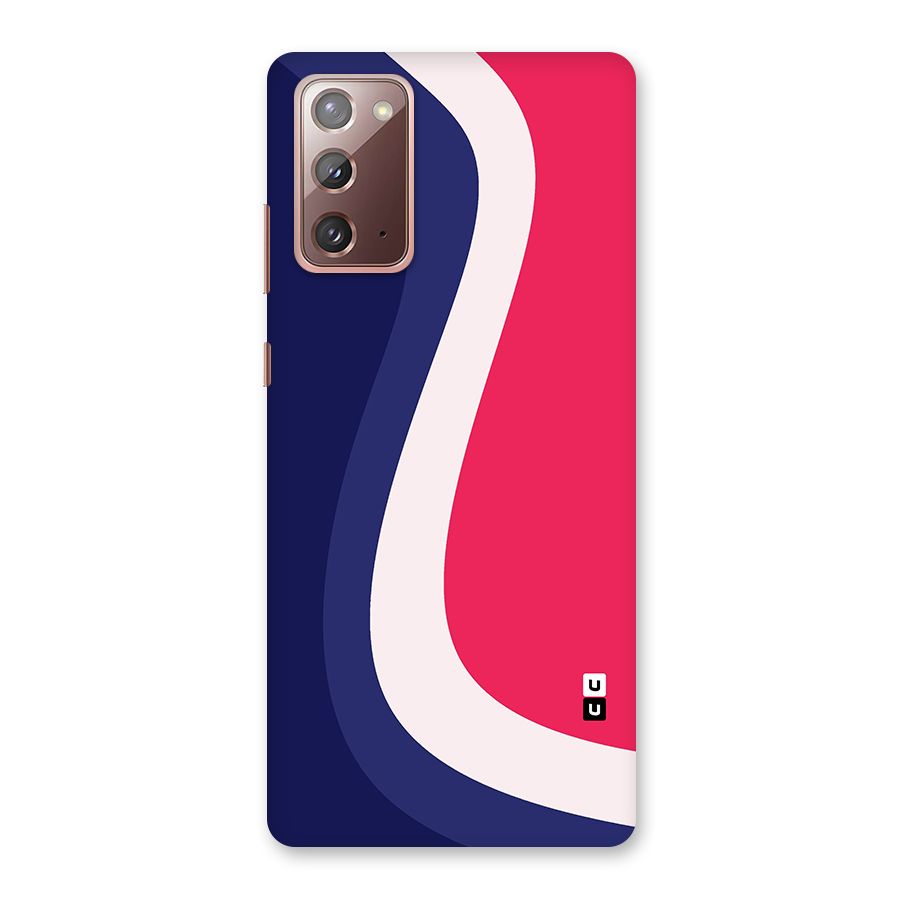 Colorful Wavy Print Back Case for Galaxy Note 20