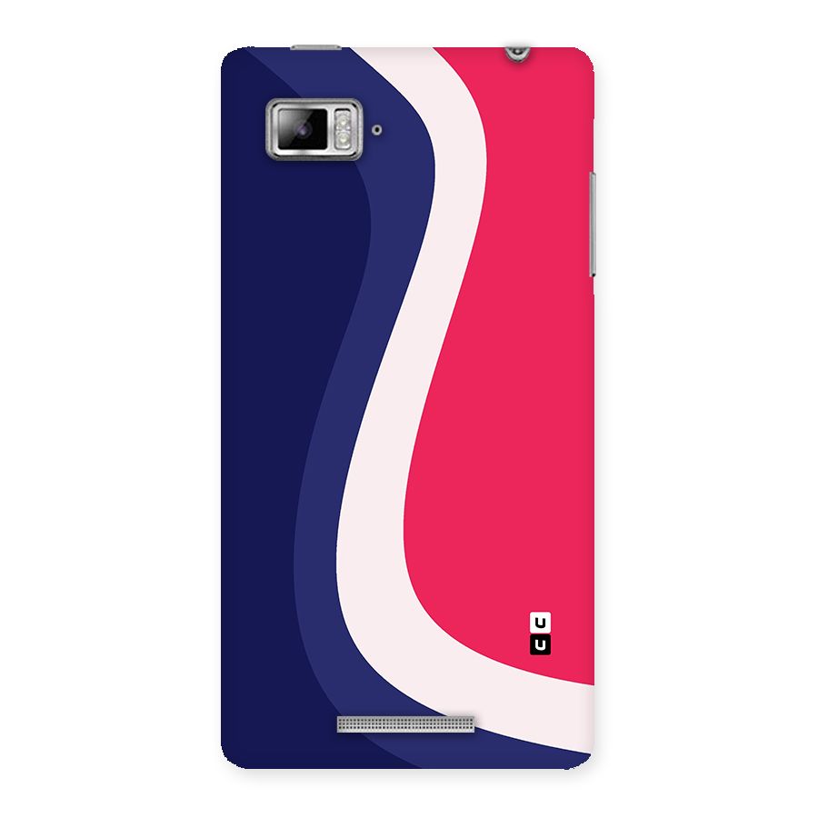 Colorful Wavy Print Back Case for Lenovo Vibe Z K910