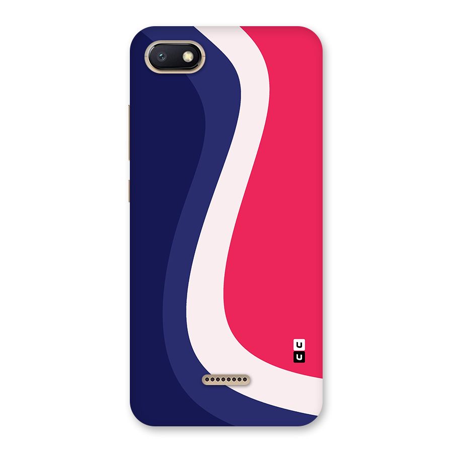 Colorful Wavy Print Back Case for Redmi 6A