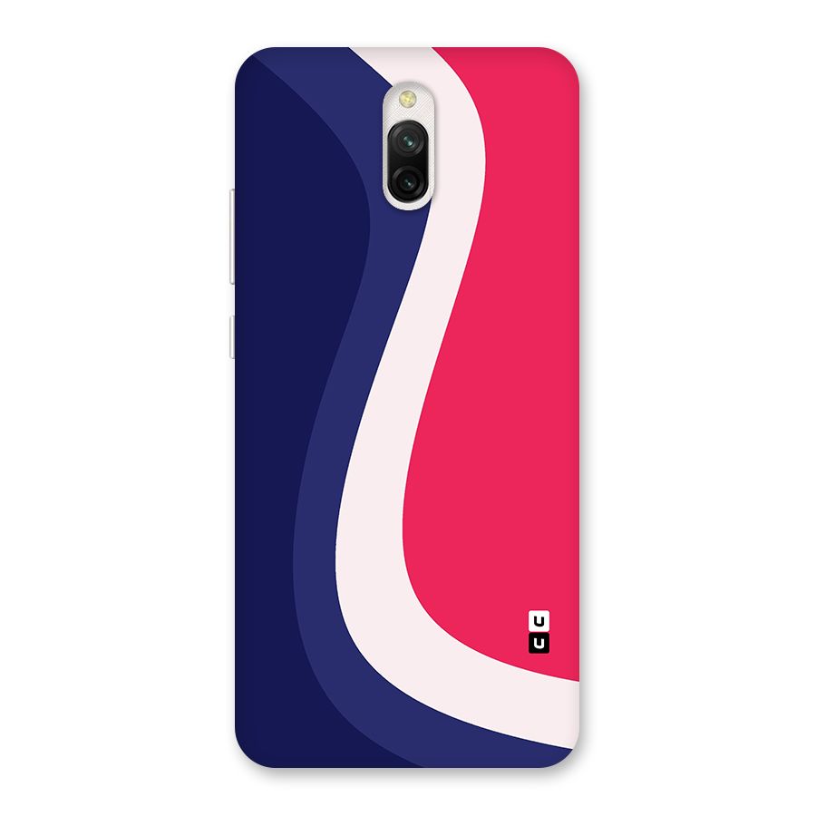 Colorful Wavy Print Back Case for Redmi 8A Dual